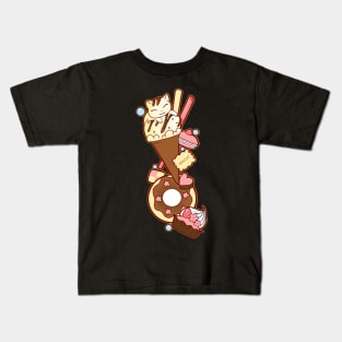 Strawberry Cream desserts Kids T-Shirt